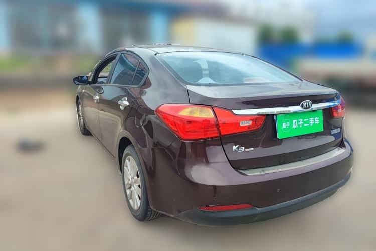Used Kia K3 2013 1.6L Automatic GL Rear Left 45 Deg