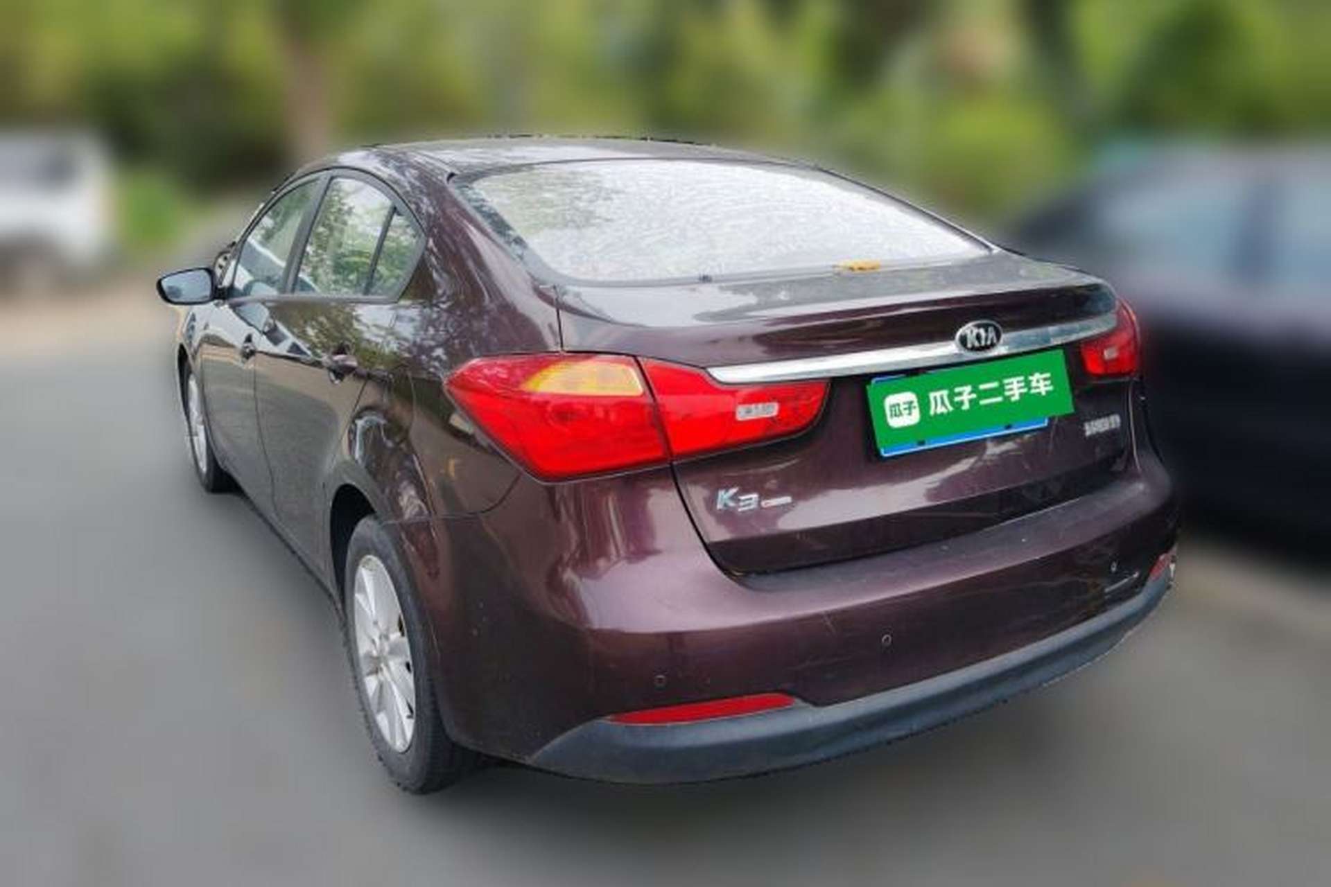 Used Kia K3 2013 1.6L Automatic GL Rear Left 45 Deg