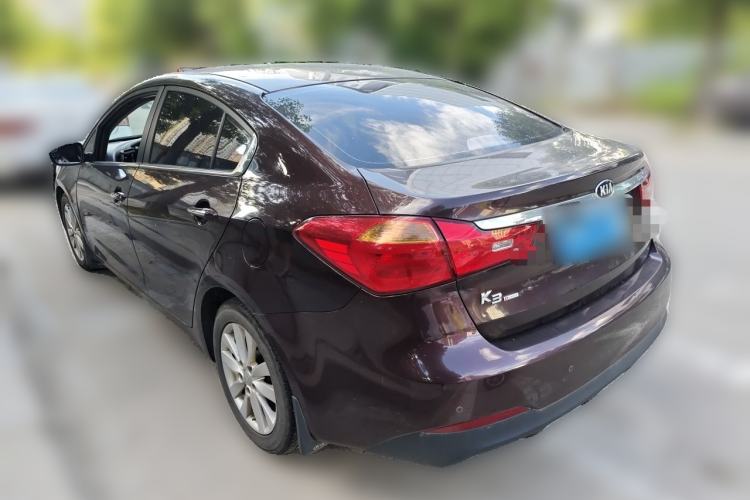 Used Kia K3 2013 1.6L Automatic GLS Rear Left 45 Deg