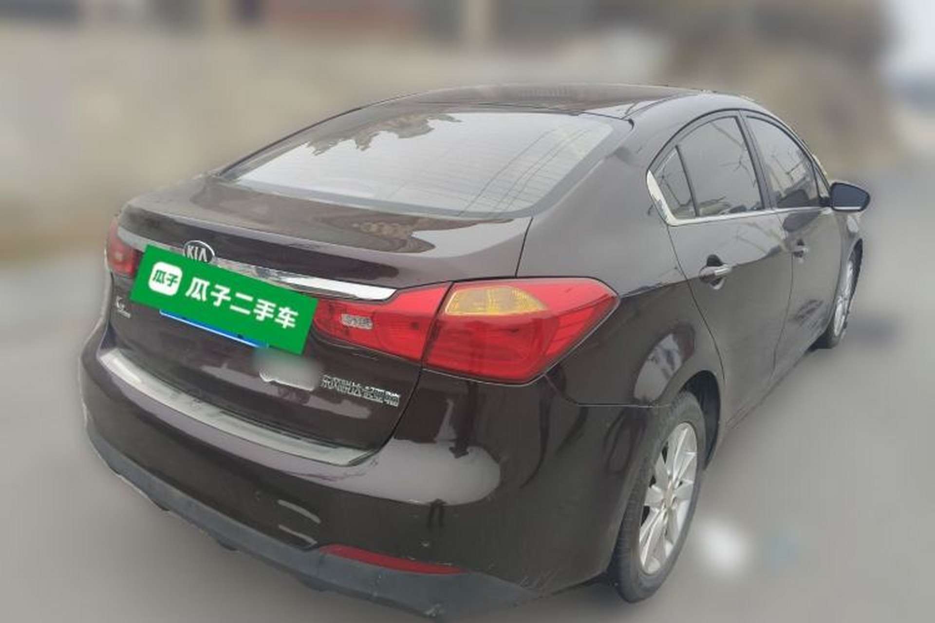 Used Kia K3 2013 1.6L Automatic GLS Rear Right 45 Deg