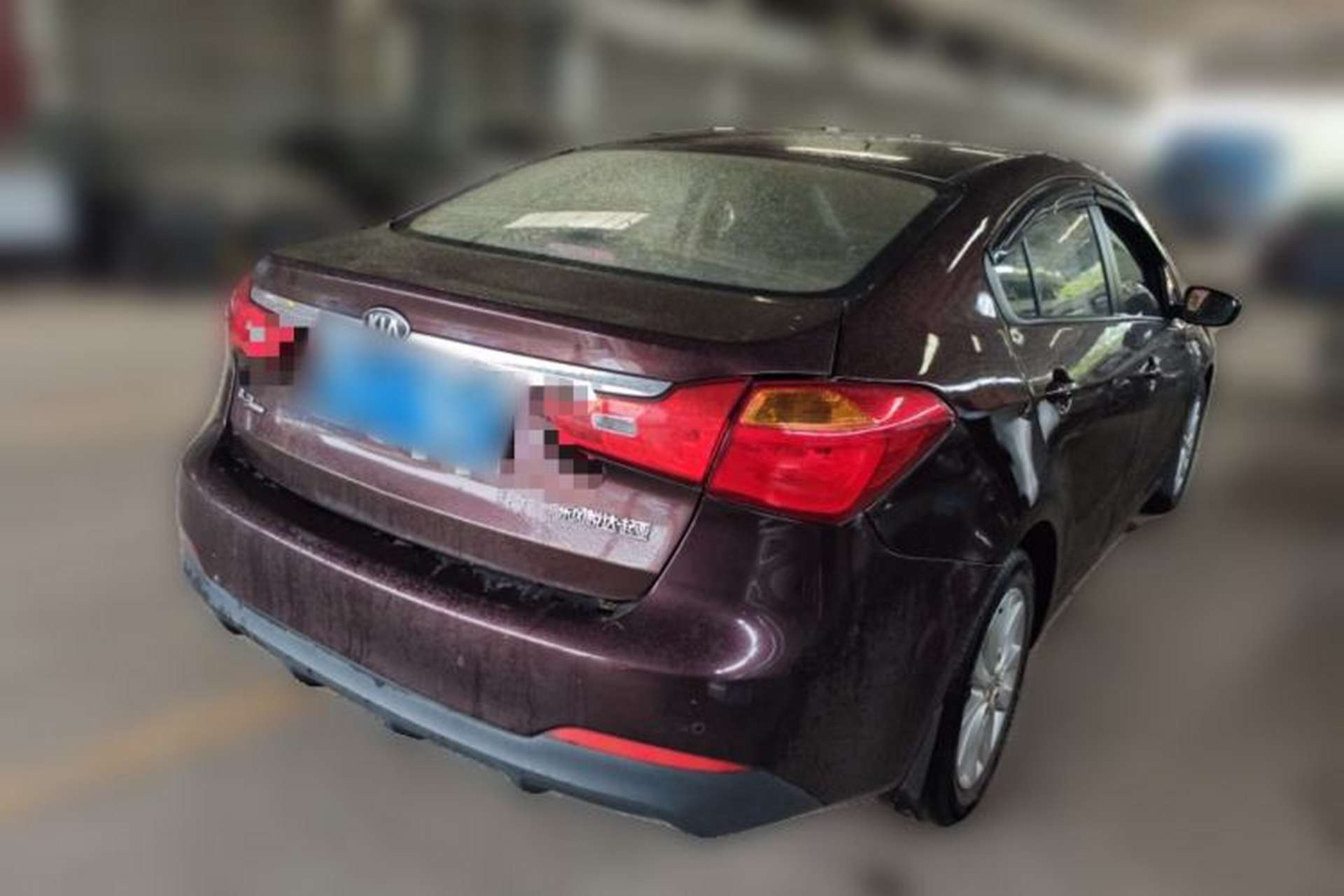 Used Kia K3 2013 1.6L Automatic GL Rear Right 45 Deg