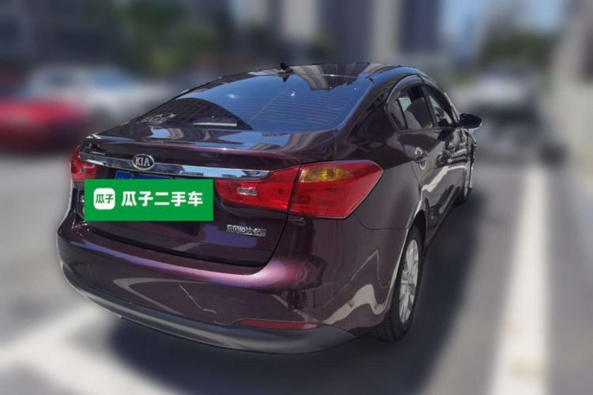 Used Kia K3 2013 1.6L Automatic GL Rear Right 45 Deg