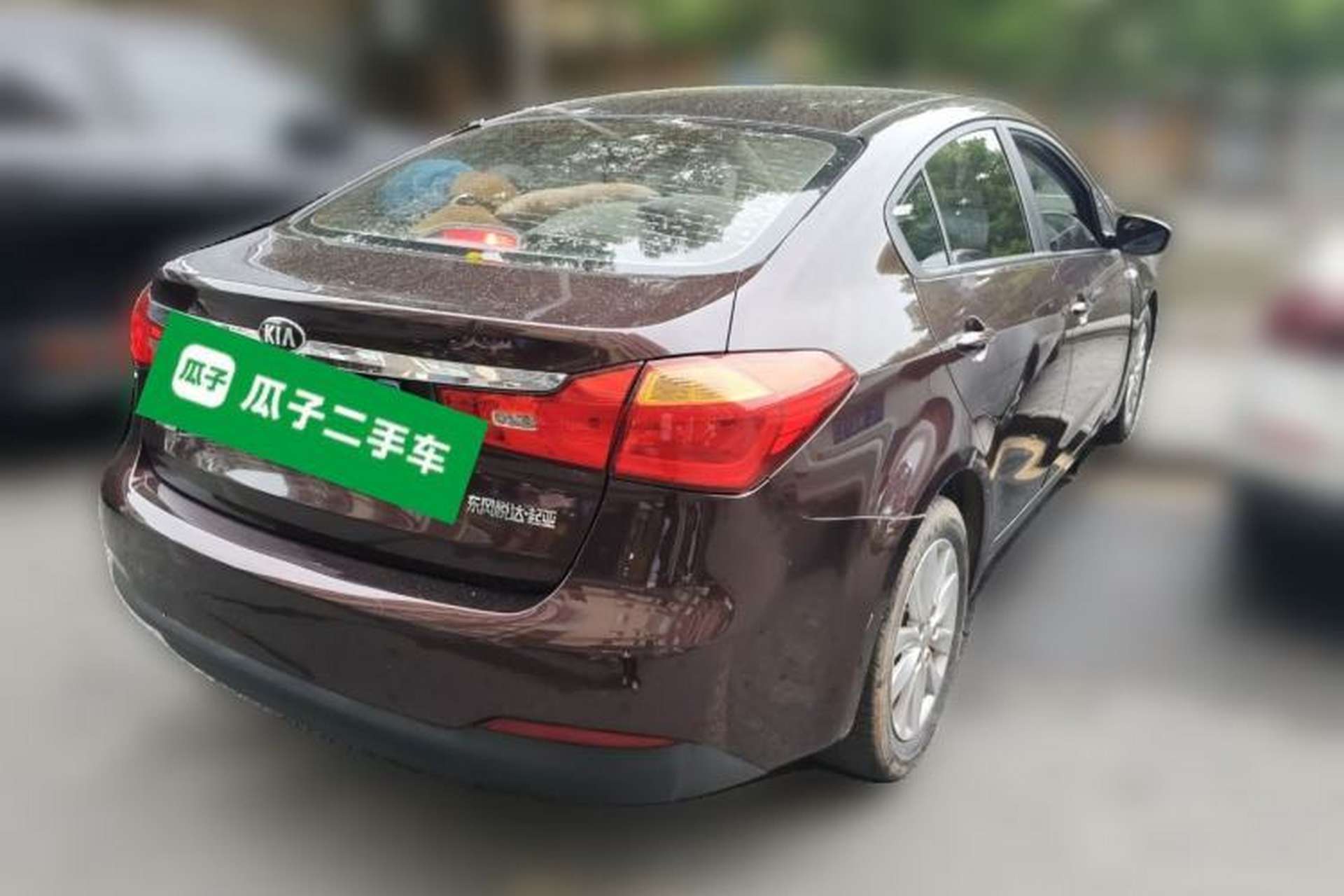 Used Kia K3 2013 1.6L Automatic GL Rear Right 45 Deg