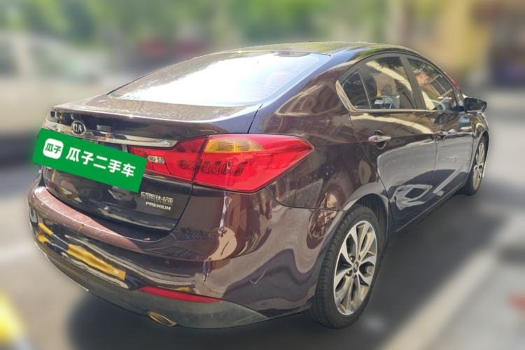 Used Kia K3 2013 1.6L Automatic Premium Rear Right 45 Deg