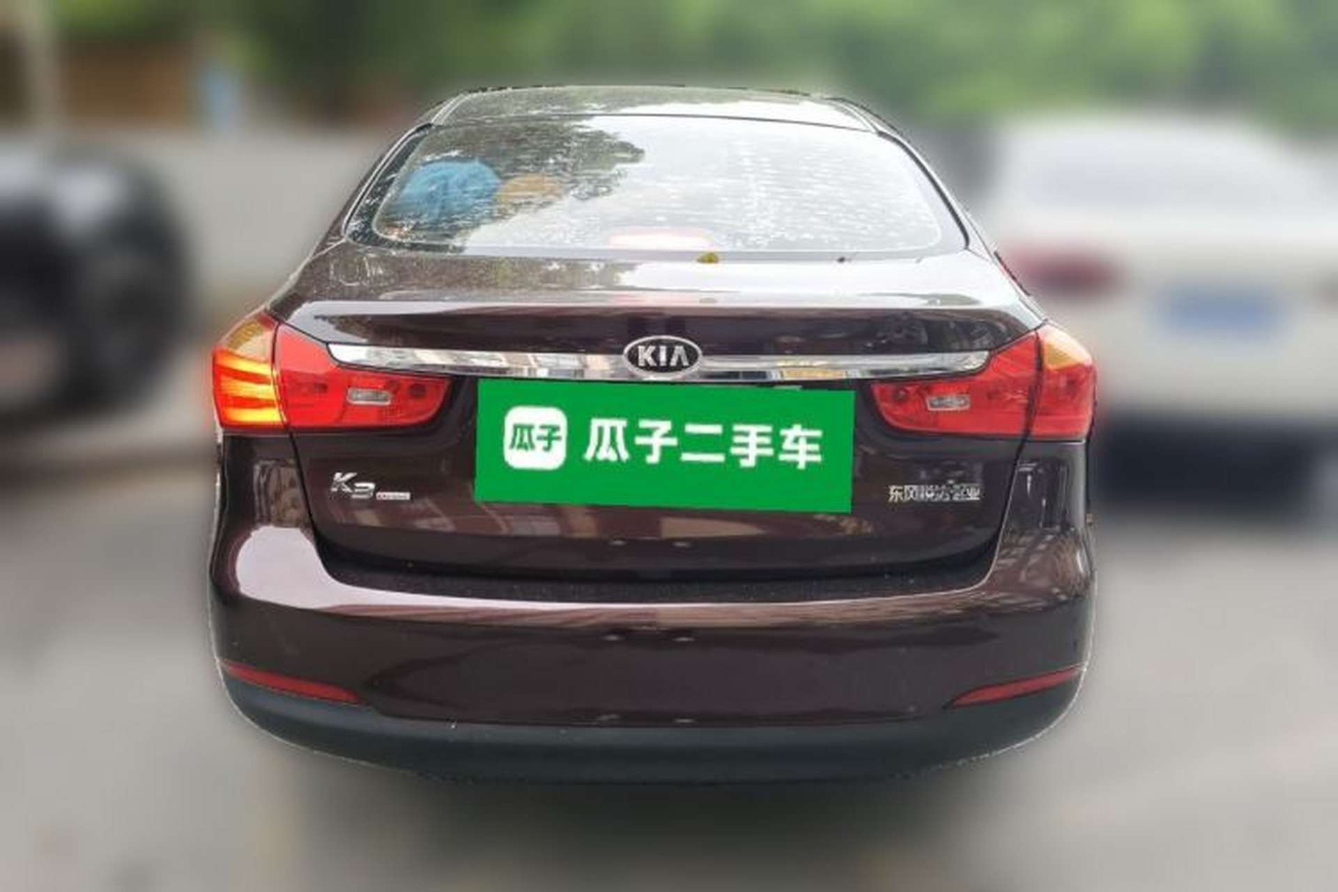 Used Kia K3 2013 1.6L Automatic GL Rear
