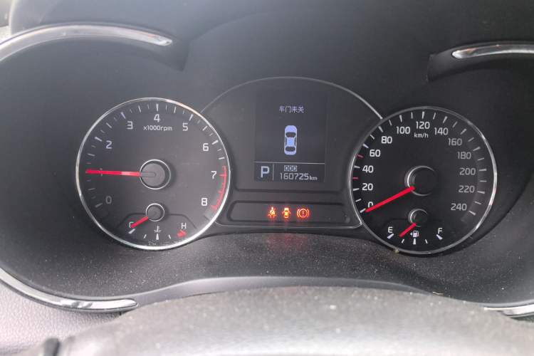 Used Kia K3 2013 1.6L Automatic GL Odometer Close Up