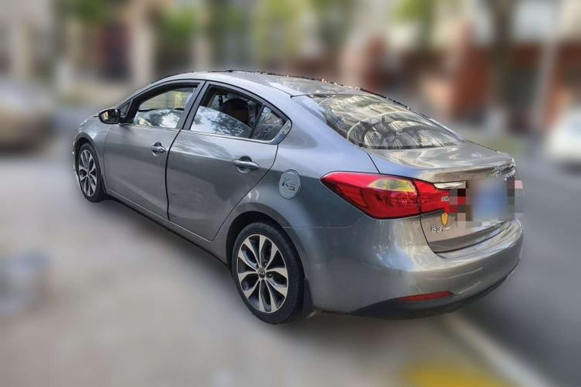 Used Kia K3 2013 1.6L Automatic Premium Rear Left 45 Deg