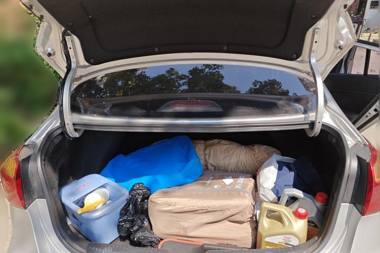 Used Kia K3 2013 1.6L Automatic DLX Trunk
