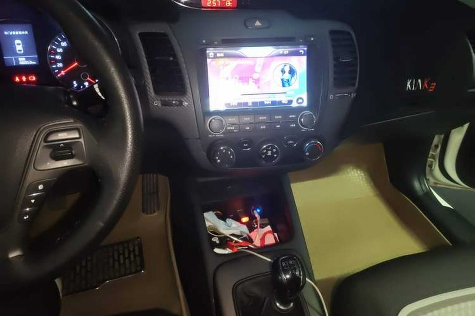 Used Kia K3 2013 1.6L Manual GLS Audio And AC Panel