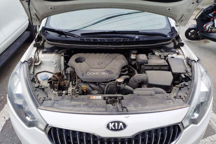 Used Kia K3 2013 1.6L Automatic DLX Engine Bay