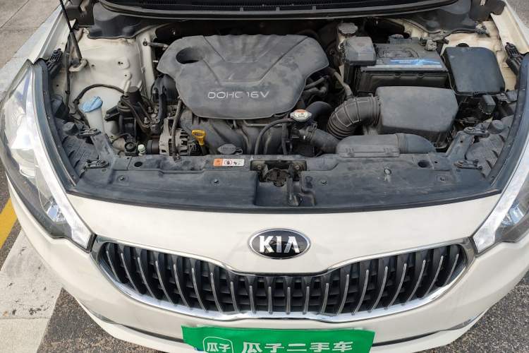Used Kia K3 2013 1.6L Automatic DLX Engine Bay