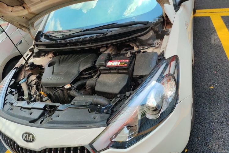 Used Kia K3 2013 1.6L Automatic GL Engine Bay Left