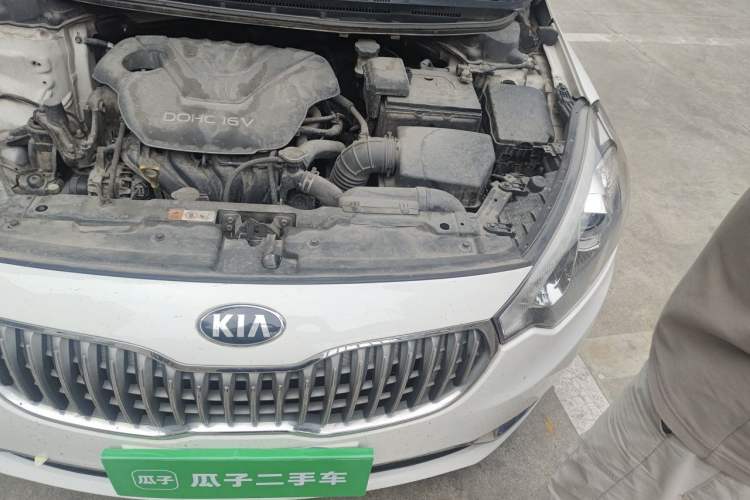 Used Kia K3 2013 1.6L Automatic GLS Engine Bay Left