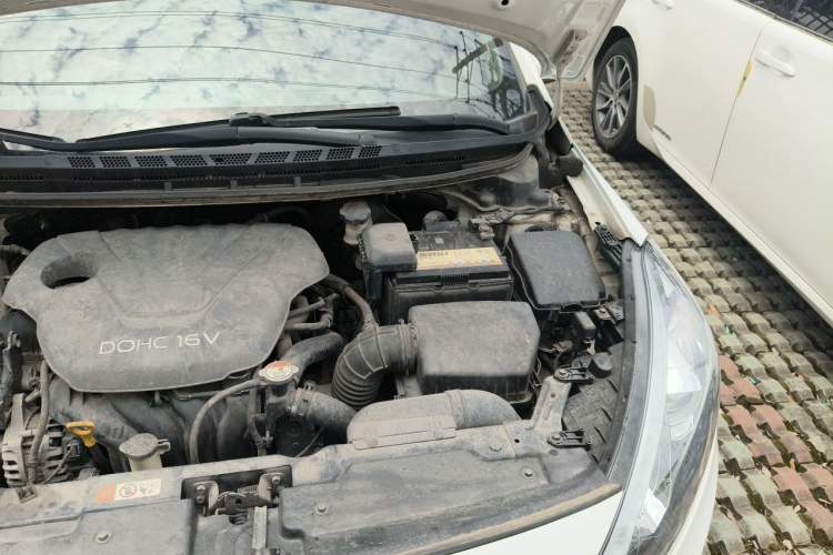Used Kia K3 2013 1.6L Automatic DLX Engine Bay Left