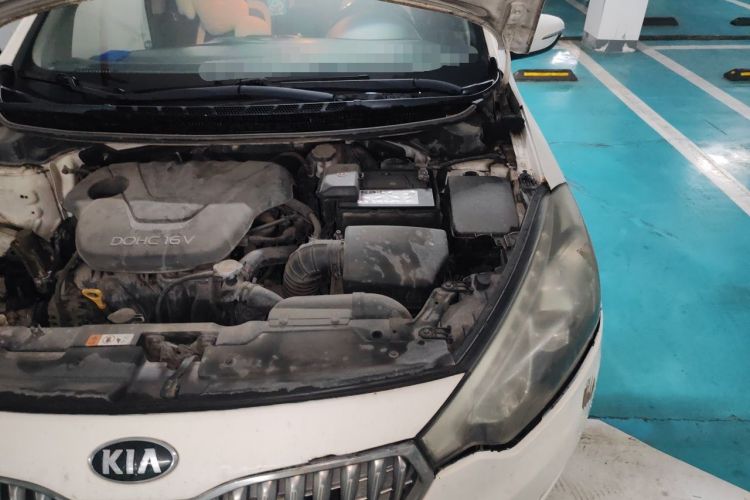 Used Kia K3 2013 1.6L Automatic GLS Engine Bay Left