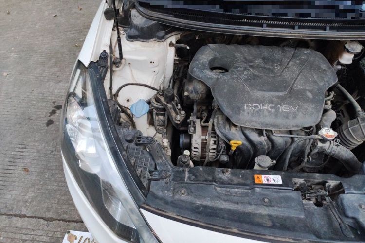 Used Kia K3 2013 1.6L Automatic DLX Engine Bay Right