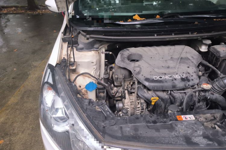 Used Kia K3 2013 1.6L Manual GLS Engine Bay Right