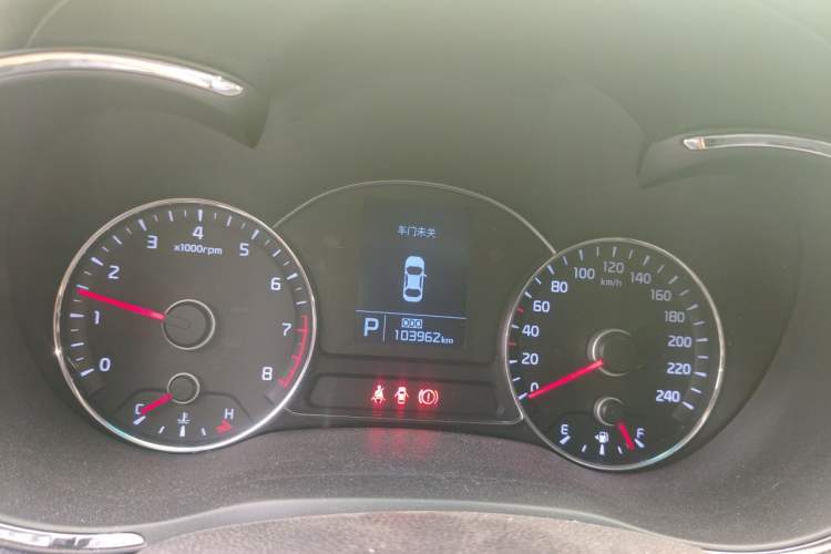 Used Kia K3 2013 1.6L Automatic GLS Instrument Cluster