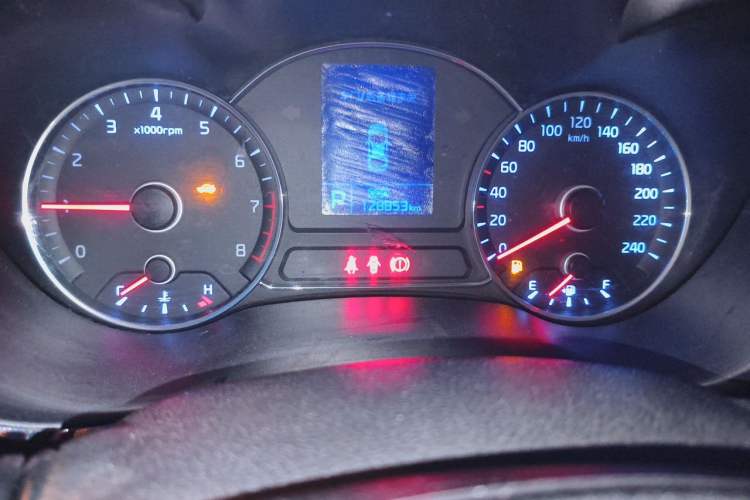 Used Kia K3 2013 1.6L Automatic GLS Instrument Cluster