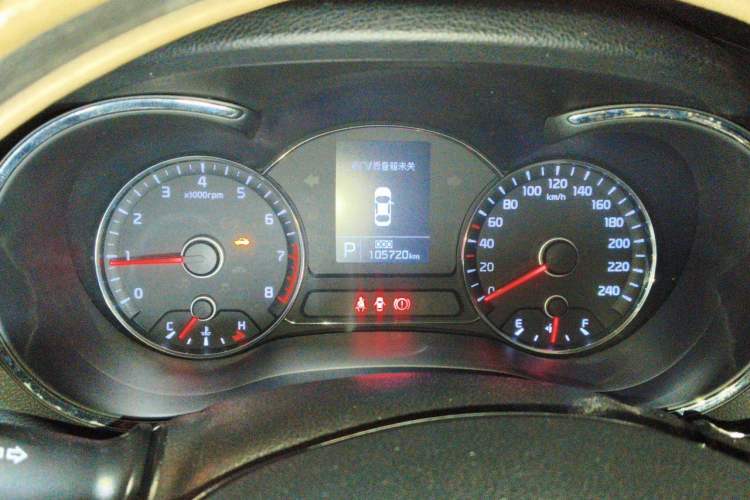 Used Kia K3 2013 1.6L Automatic GL Instrument Cluster