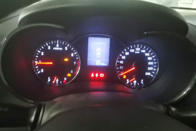 Used Kia K3 2013 1.6L Manual GLS Instrument Cluster