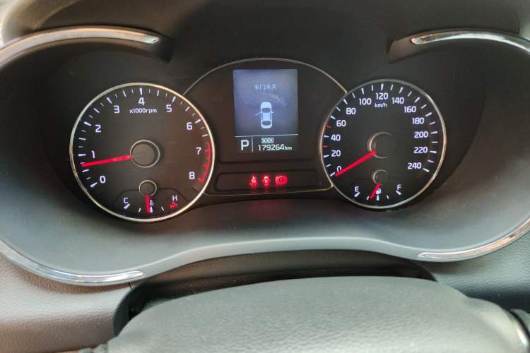 Used Kia K3 2013 1.6L Automatic GL Odometer Close Up