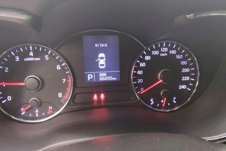 Used Kia K3 2013 1.6L Automatic GLS Odometer Close Up