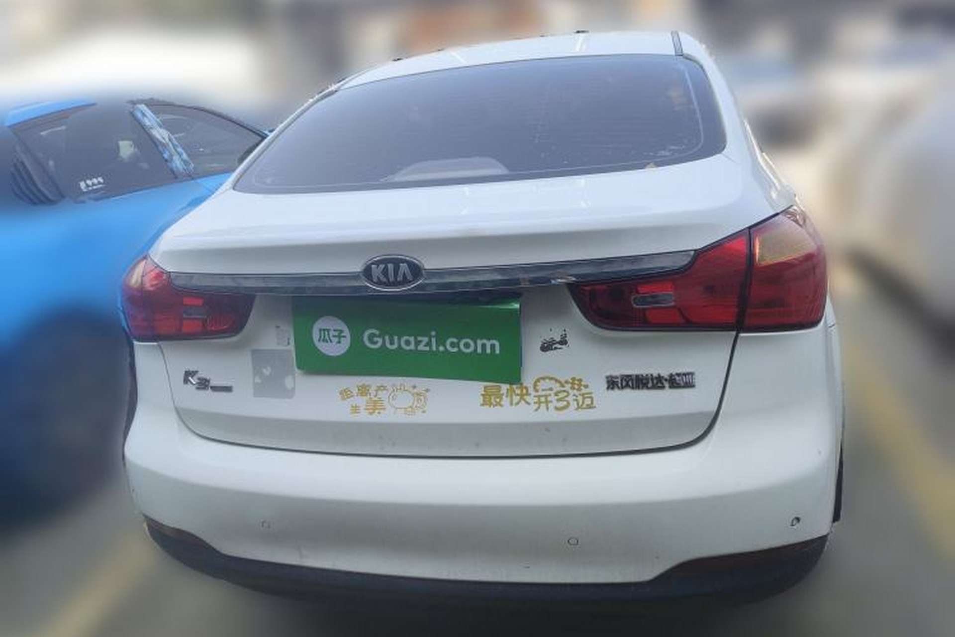 Used Kia K3 2013 1.6L Automatic GLS Rear