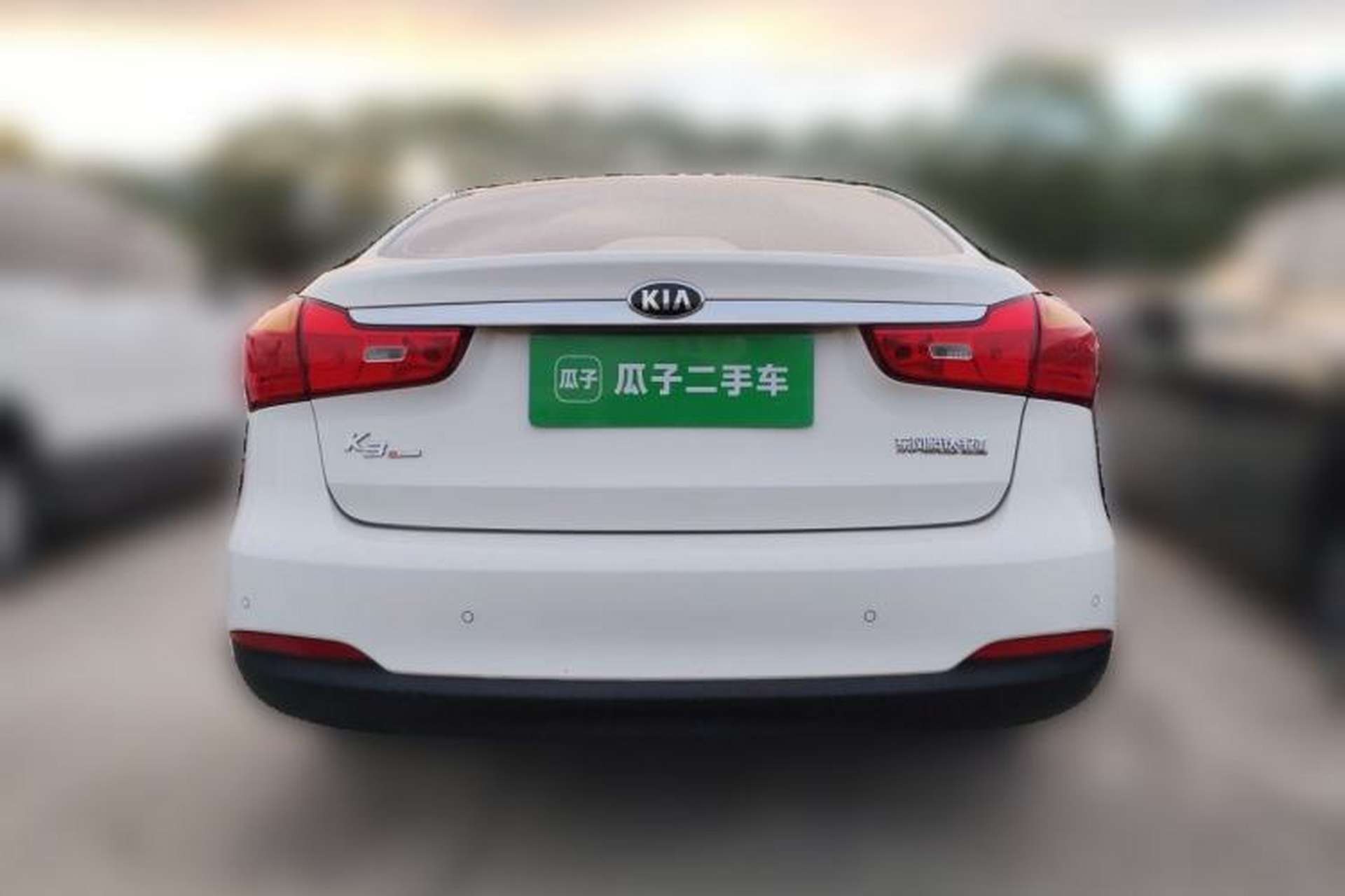 Used Kia K3 2013 1.6L Manual GLS Rear
