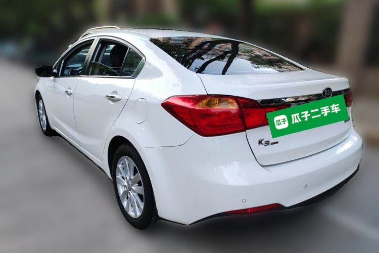 Used Kia K3 2013 1.6L Automatic DLX Rear Left 45 Deg