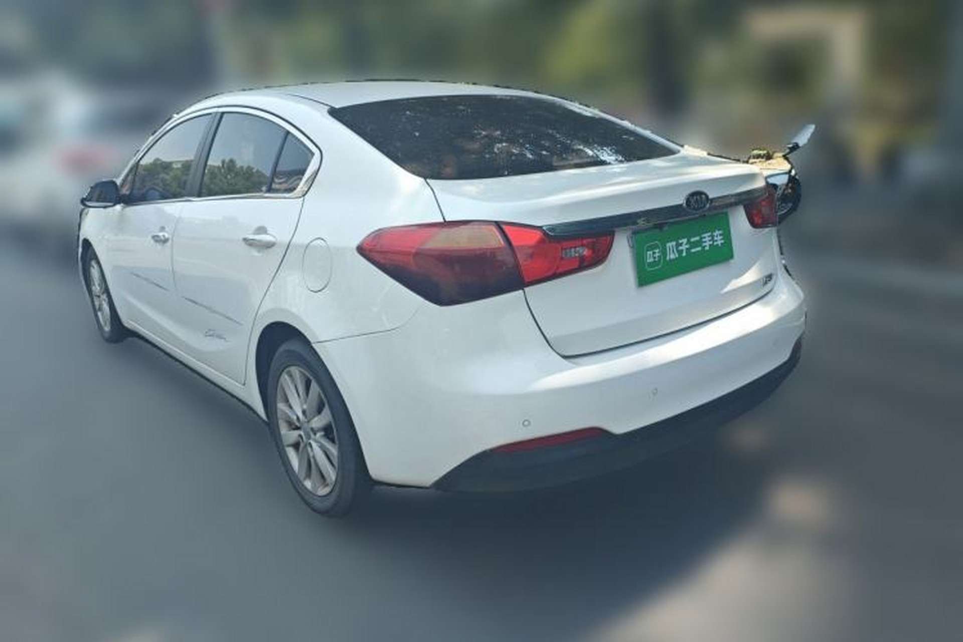 Used Kia K3 2013 1.6L Automatic DLX Rear Left 45 Deg