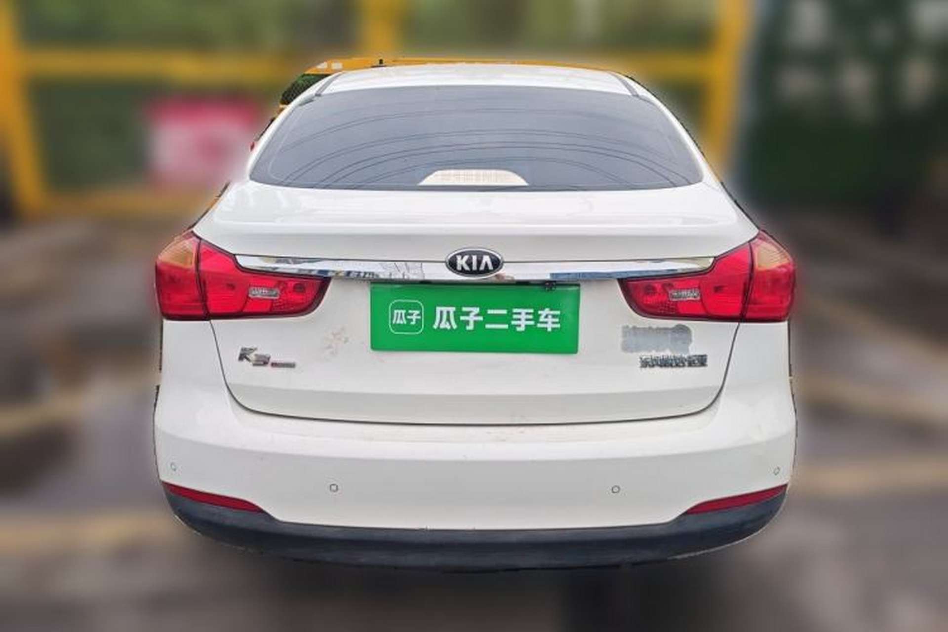 Used Kia K3 2013 1.6L Manual GLS Rear