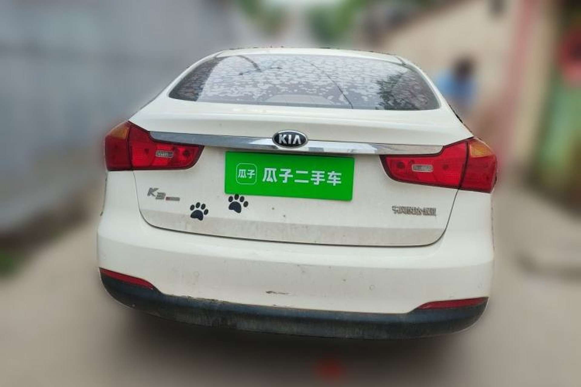 Used Kia K3 2013 1.6L Automatic GLS Rear