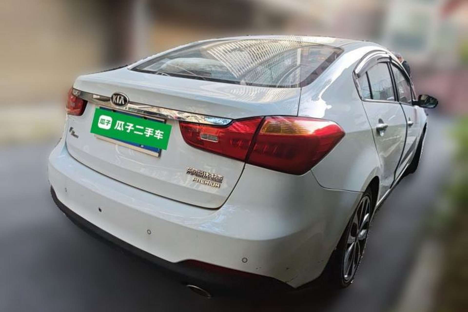 Used Kia K3 2013 1.6L Automatic Premium Rear Right 45 Deg