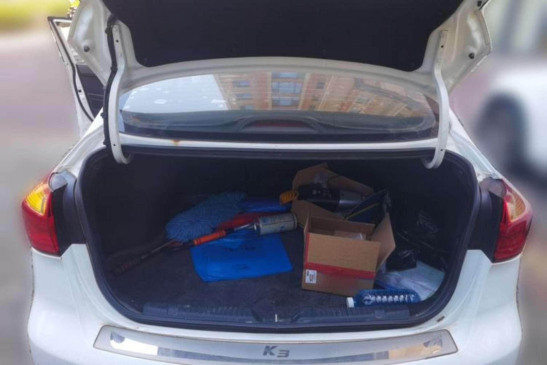 Used Kia K3 2013 1.6L Automatic GLS Trunk