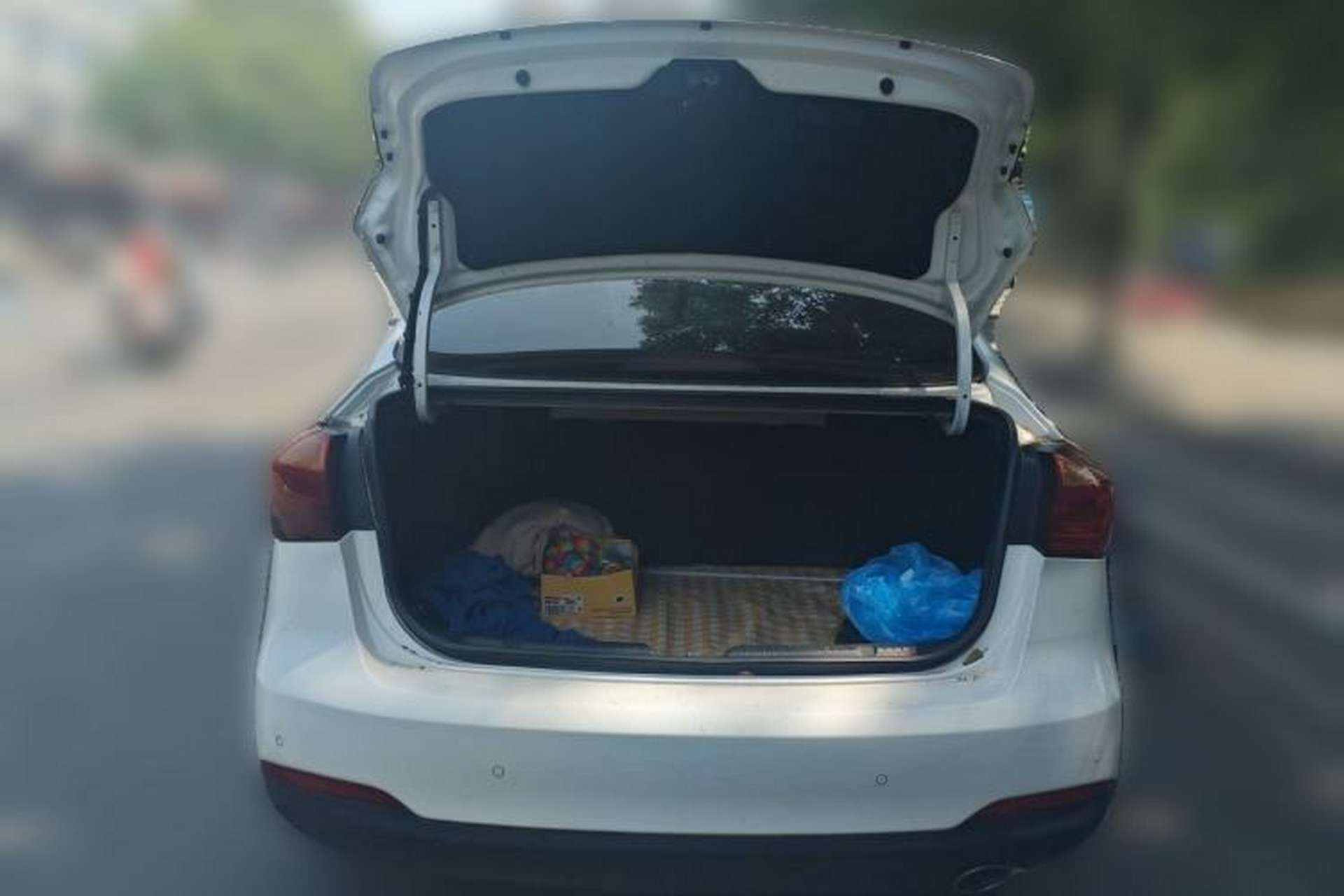 Used Kia K3 2013 1.6L Automatic DLX Trunk