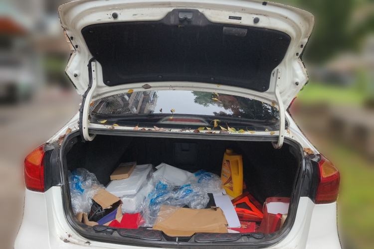 Used Kia K3 2013 1.6L Automatic GLS Trunk