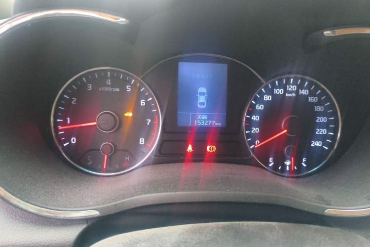 Used Kia K3 2015 1.6L Manual GL Odometer Close Up