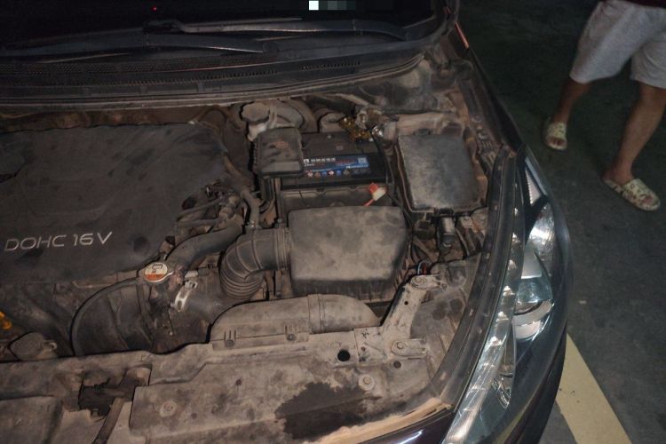 Used Kia K3 2015 1.6L Automatic GLS Engine Bay Left
