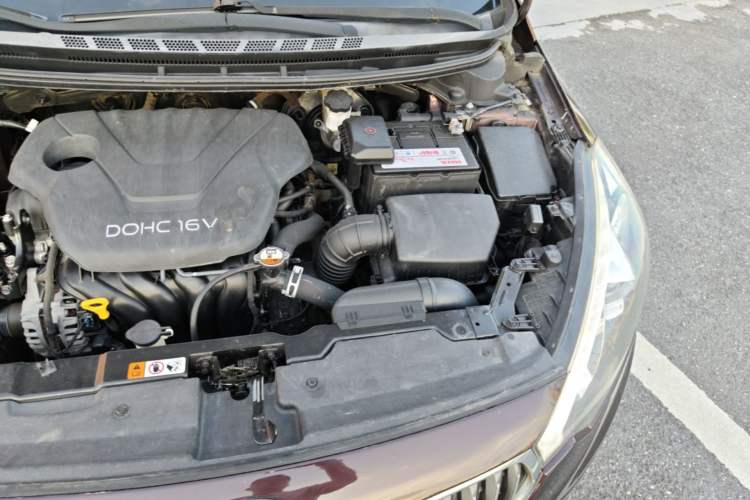 Used Kia K3 2015 1.6L Automatic DLX Engine Bay Left