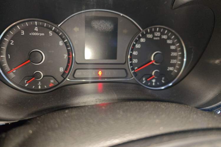Used Kia K3 2015 1.6L Automatic GLS Odometer Close Up