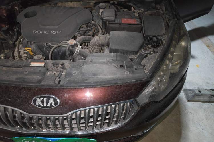 Used Kia K3 2015 1.6L Manual GLS Engine Bay Left