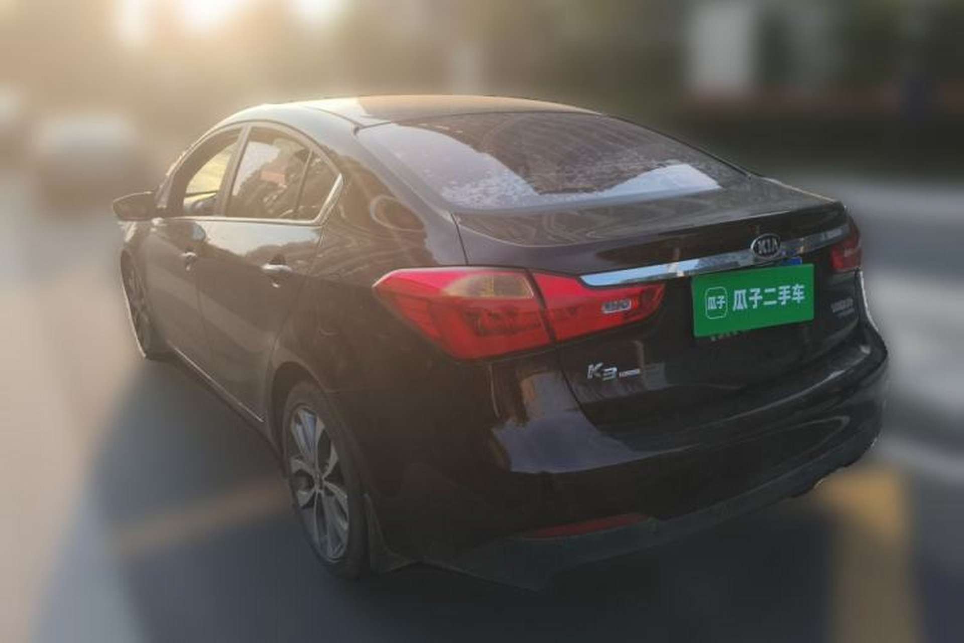 Used Kia K3 2015 1.6L Automatic Premium Rear Left 45 Deg