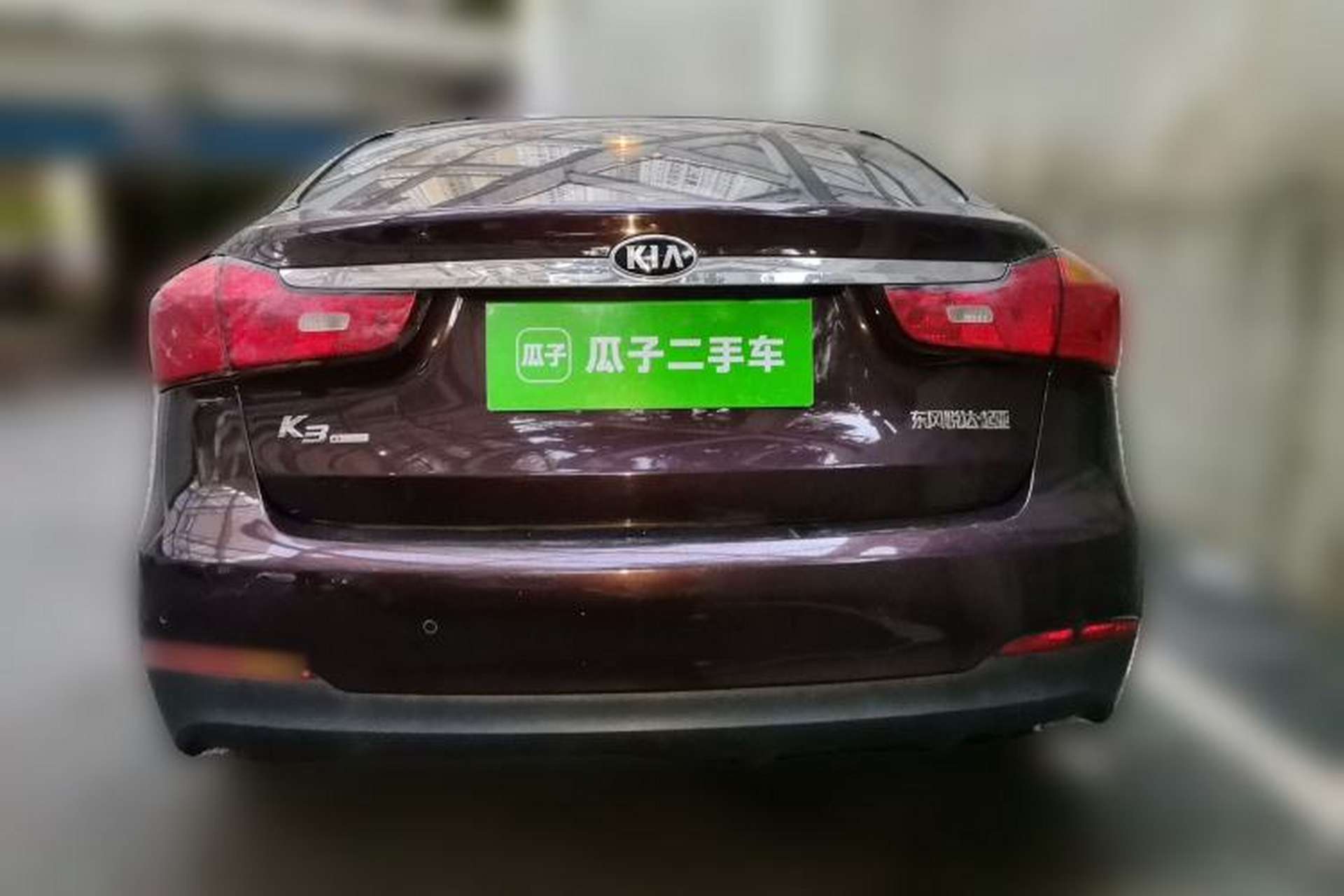 Used Kia K3 2015 1.6L Automatic GL Rear