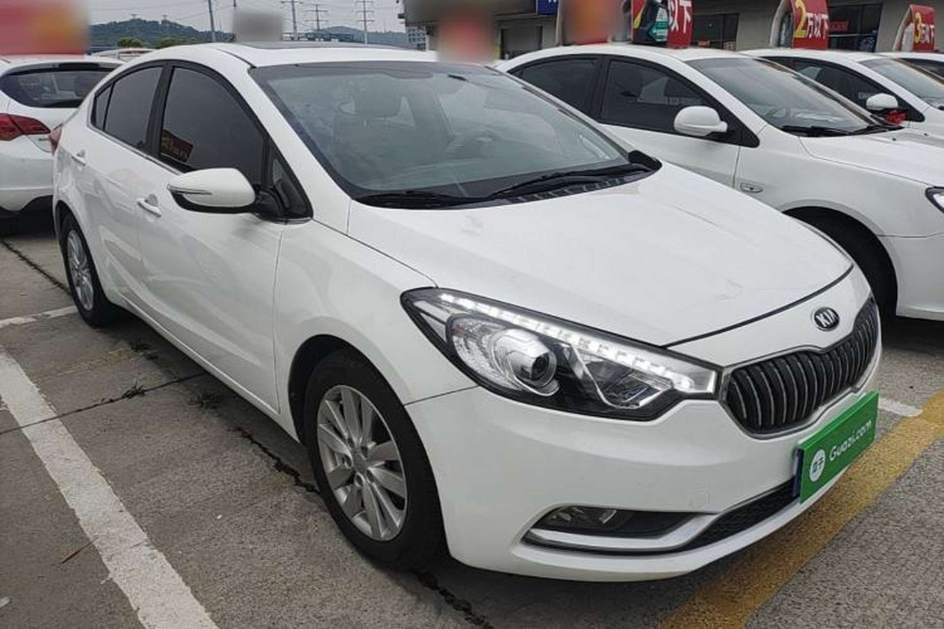 Used Kia K3 2015 1.6L Automatic GLS Front Right 45 Deg