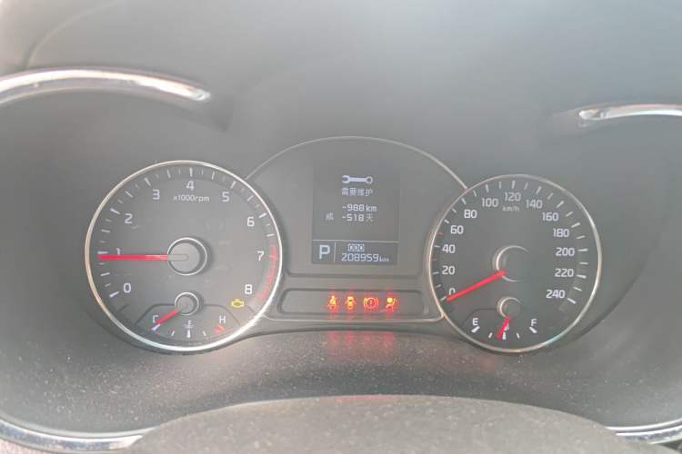 Used Kia K3 2015 1.6L Automatic GLS Instrument Cluster