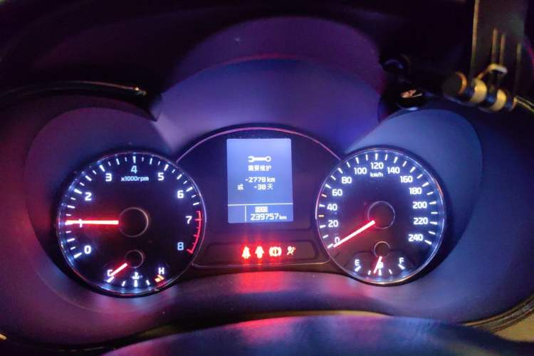 Used Kia K3 2015 1.6L Manual GLS Instrument Cluster