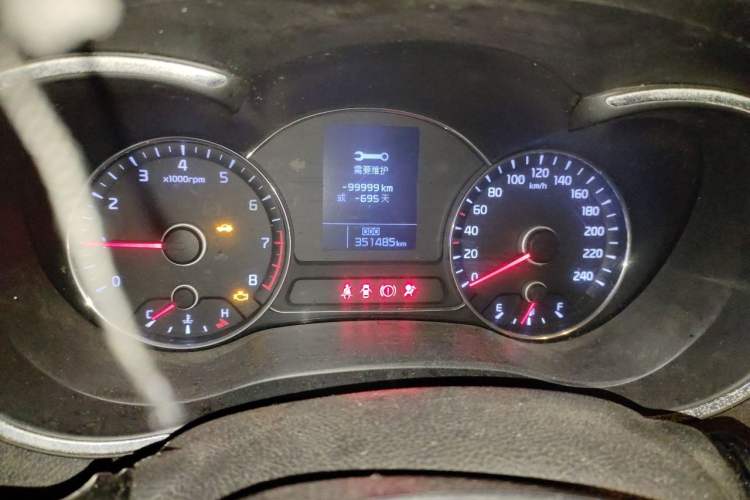 Used Kia K3 2015 1.6L Manual GLS Instrument Cluster