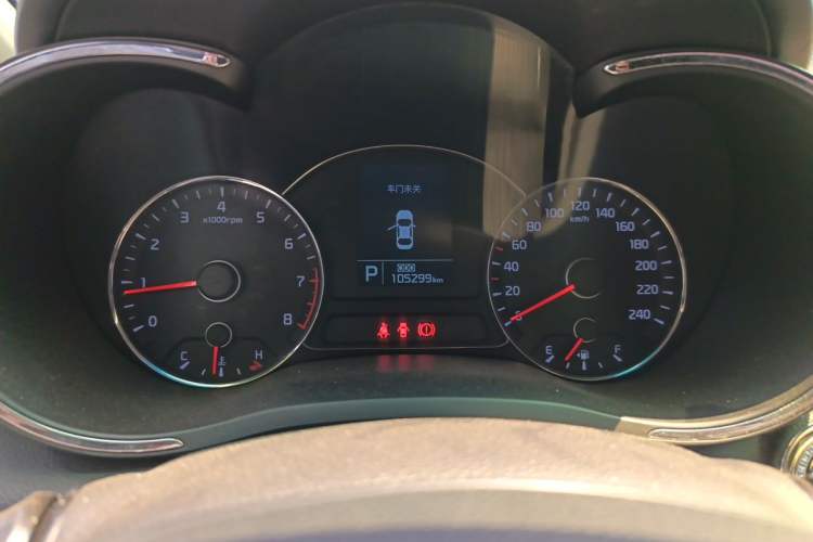 Used Kia K3 2015 1.6L Automatic GLS Instrument Cluster
