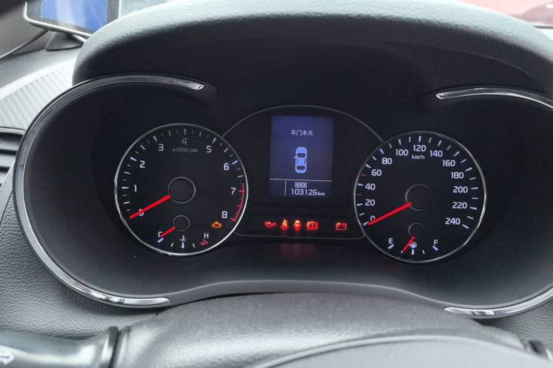 Used Kia K3 2015 1.6L Manual GL Instrument Cluster